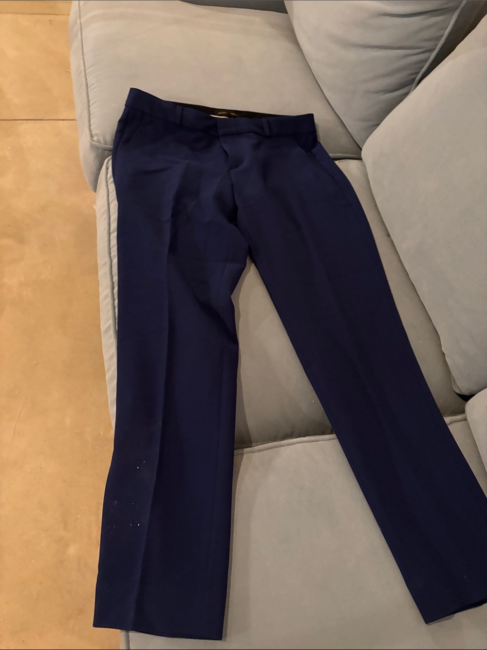 Banana Republic Men's Dark Blue Dress Pants